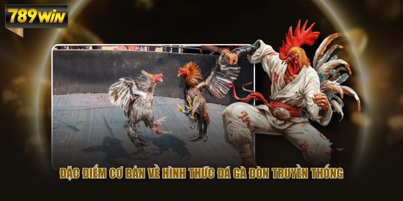 Đặc điểm cơ bản về hình thức đá gà đòn truyền thống